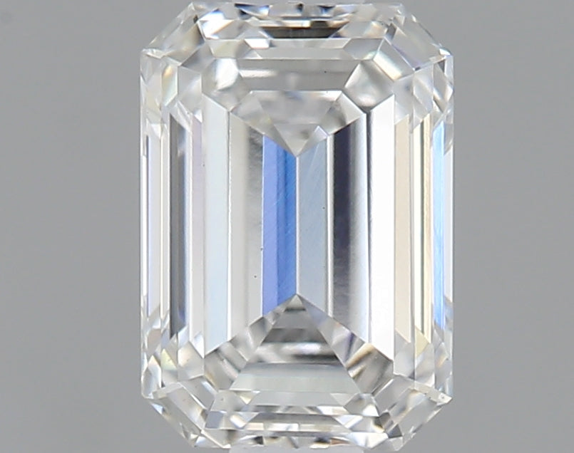 0.85 Carat Emerald Shaped Ideal Cut VS1 IGI Certified Lab Grown Diamond