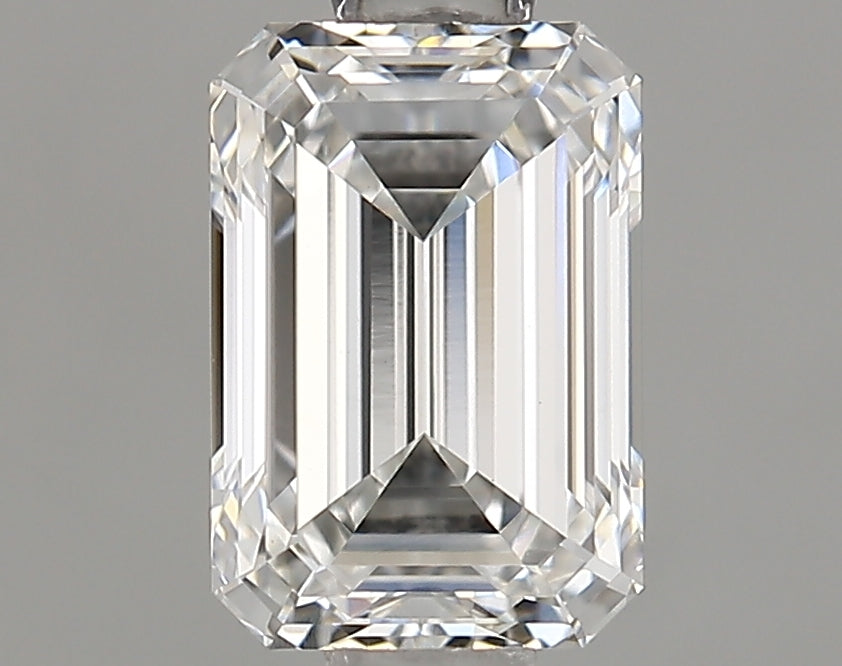 0.93 Carat Emerald Shaped Ideal Cut VVS2 IGI Certified Lab Grown Diamond