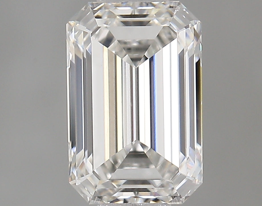 0.74 Carat Emerald Shaped Very Good Cut VVS2 IGI Certified Lab Grown Diamond