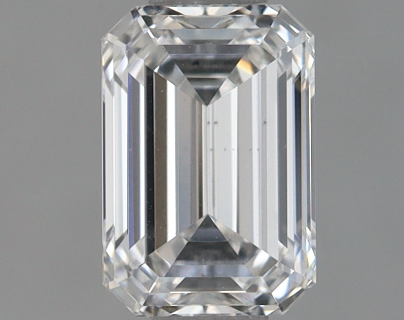 0.72 Carat Emerald Shaped Ideal Cut VS1 IGI Certified Lab Grown Diamond