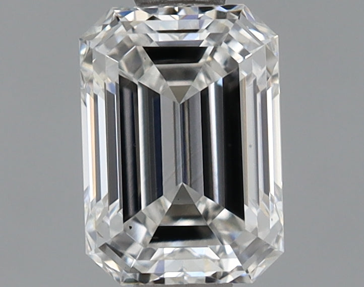 0.78 Carat Emerald Shaped Ideal Cut VS2 IGI Certified Lab Grown Diamond
