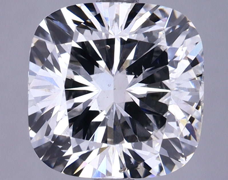 3.02 Carat Cushion Shaped Ideal Cut Si1 Igi Certified Lab Grown Diamond