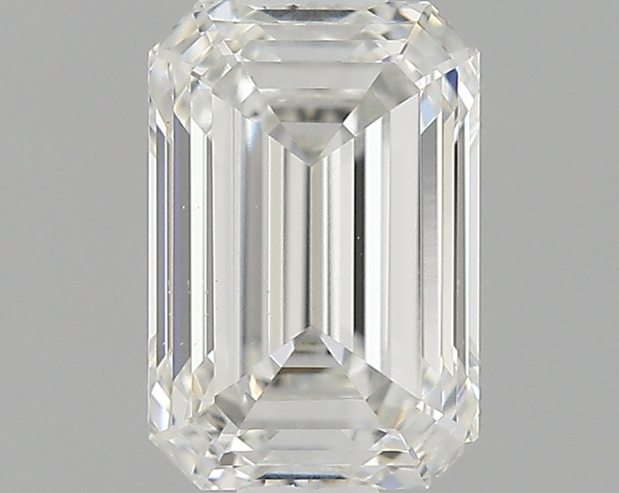 0.85 Carat Emerald Shaped Ideal Cut VS1 IGI Certified Lab Grown Diamond
