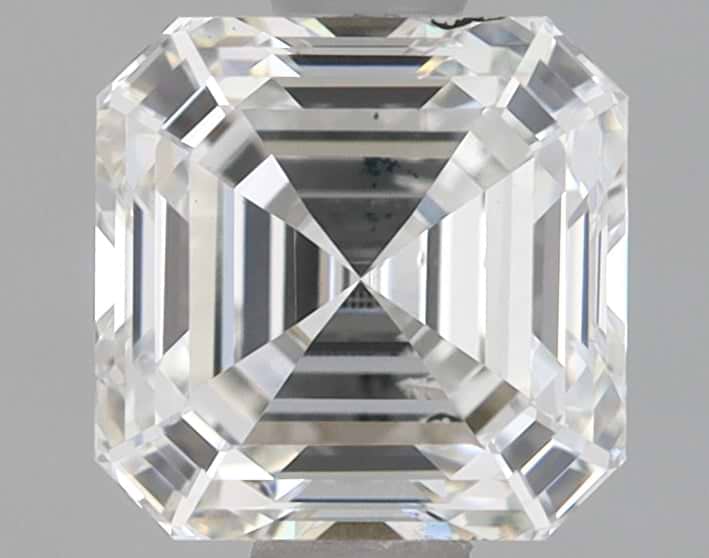 1.02 Carat Asscher Shaped Ideal Cut SI1 IGI Certified Lab Grown Diamond
