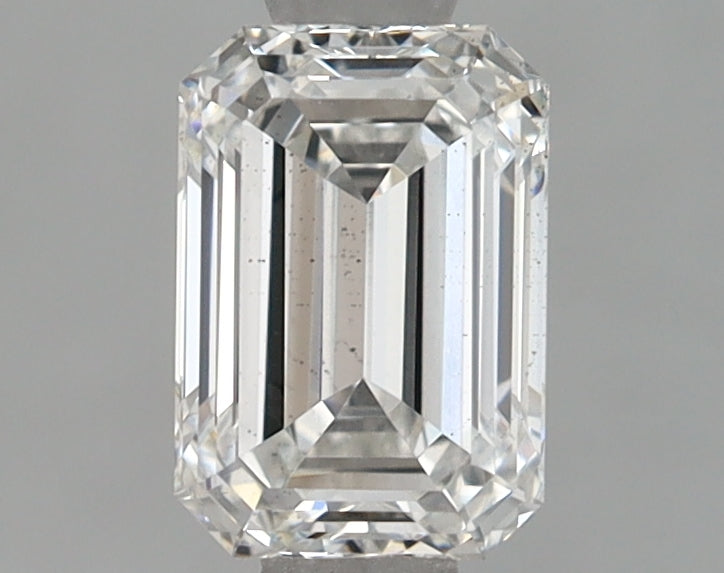 0.82 Carat Emerald Shaped Ideal Cut VS2 IGI Certified Lab Grown Diamond