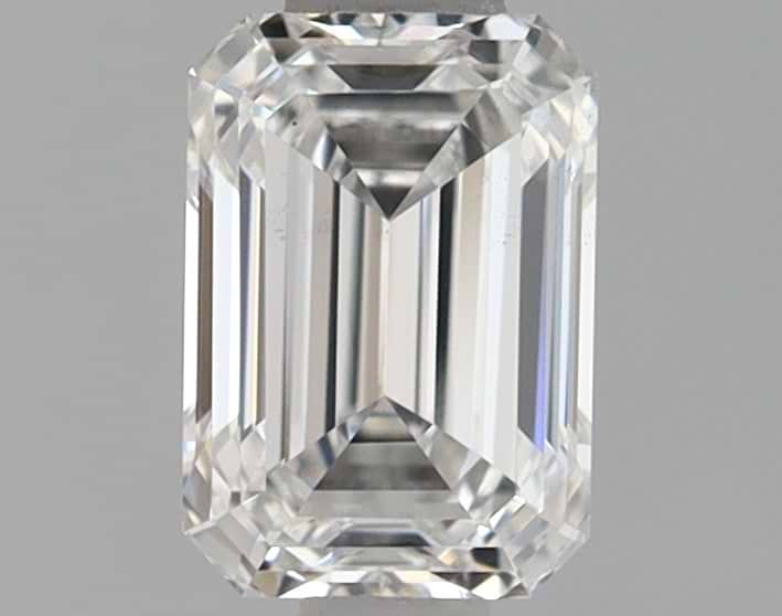 0.73 Carat Emerald Shaped Ideal Cut VS2 IGI Certified Lab Grown Diamond