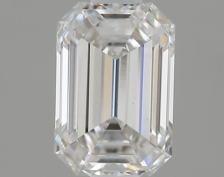 0.83 Carat Emerald Shaped Ideal Cut VS1 IGI Certified Lab Grown Diamond