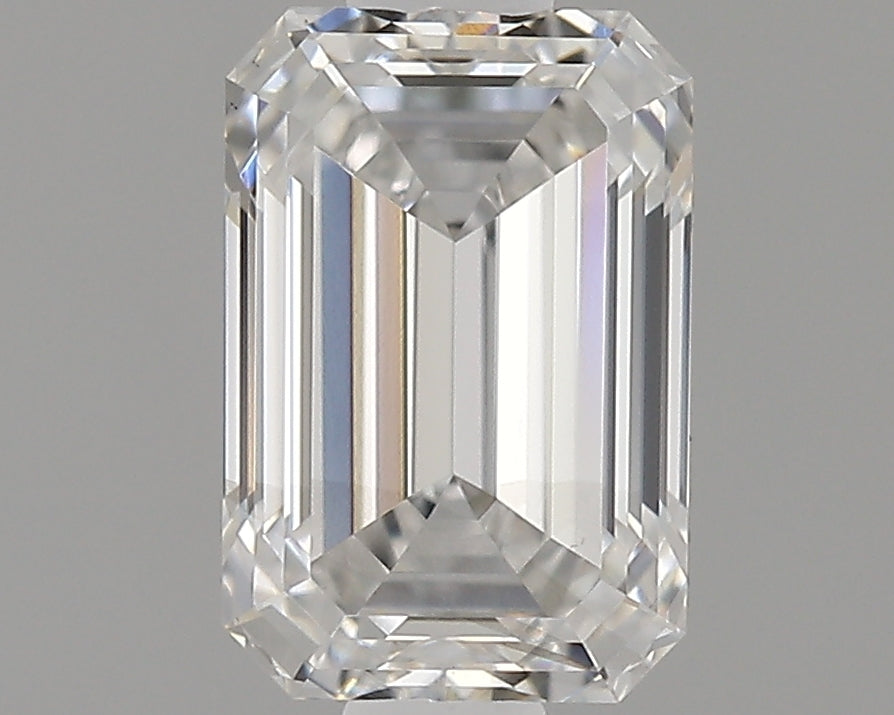 0.84 Carat Emerald Shaped Excellent Cut VS2 IGI Certified Lab Grown Diamond