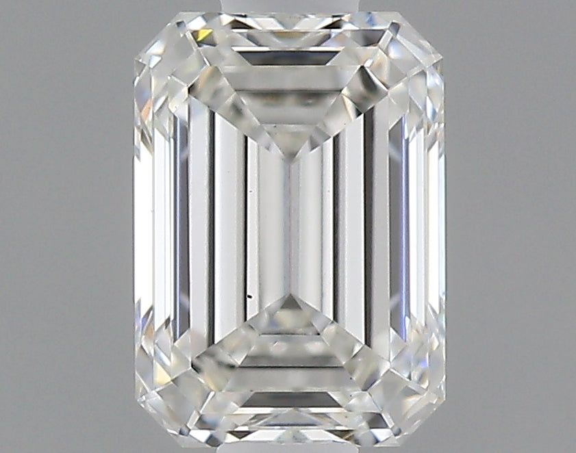 0.82 Carat Emerald Shaped Ideal Cut VS1 IGI Certified Lab Grown Diamond