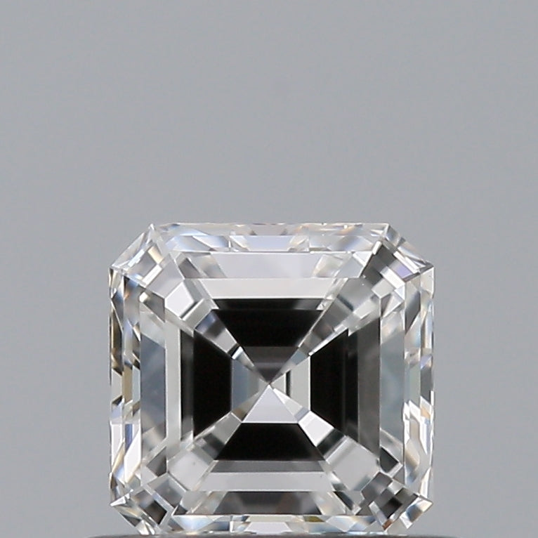 0.50 Carat Asscher Shaped Ideal Cut Vs1 Gia Certified Natural Diamond