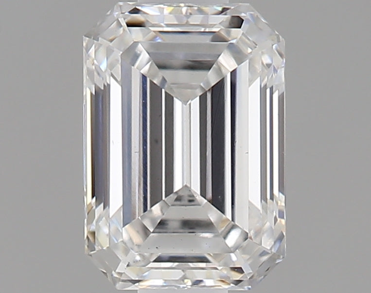 0.73 Carat Emerald Shaped Ideal Cut VS1 IGI Certified Lab Grown Diamond