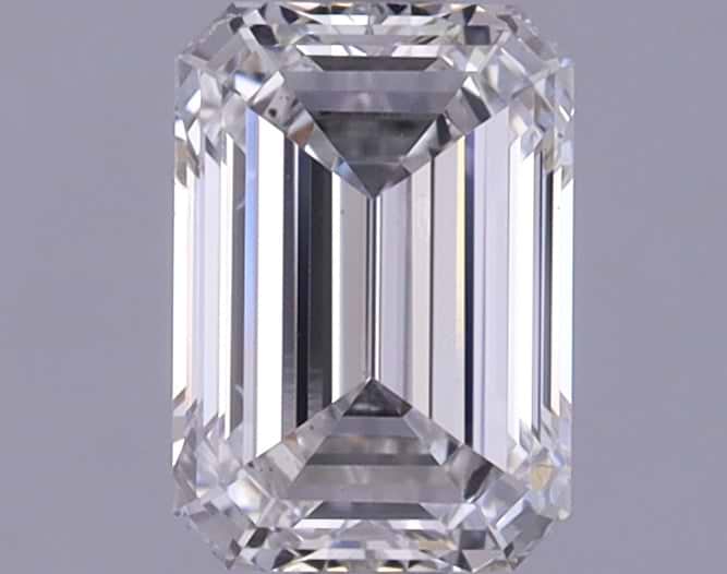 1.18 Carat Emerald Shaped Ideal Cut VS1 IGI Certified Lab Grown Diamond