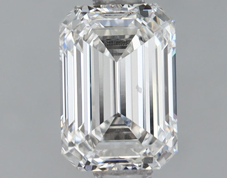 0.79 Carat Emerald Shaped Ideal Cut VVS2 IGI Certified Lab Grown Diamond