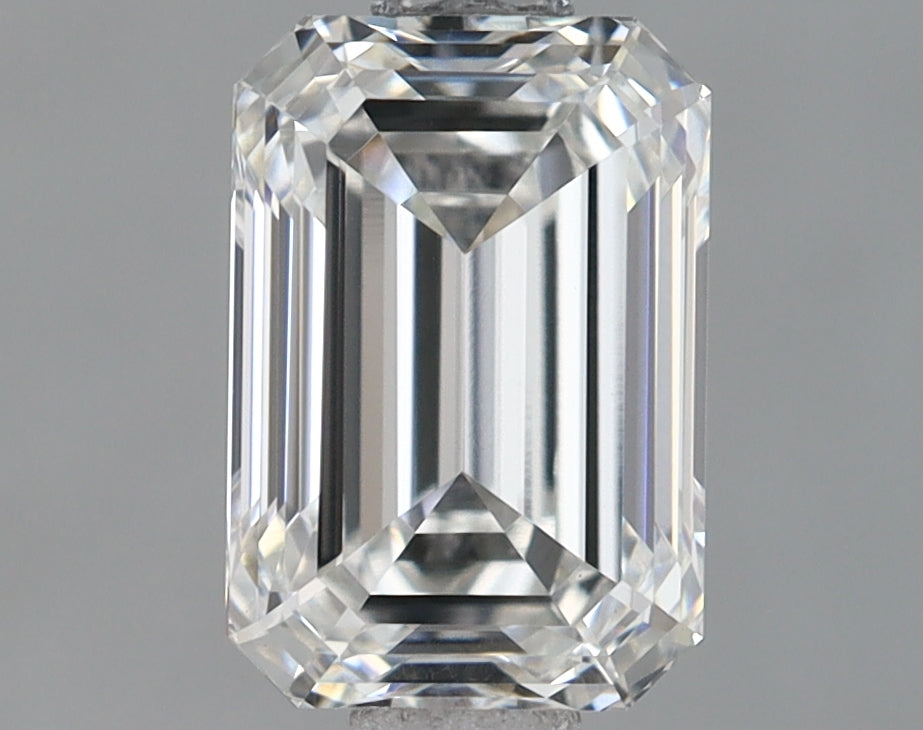 1.28 Carat Emerald Shaped Ideal Cut VS1 IGI Certified Lab Grown Diamond