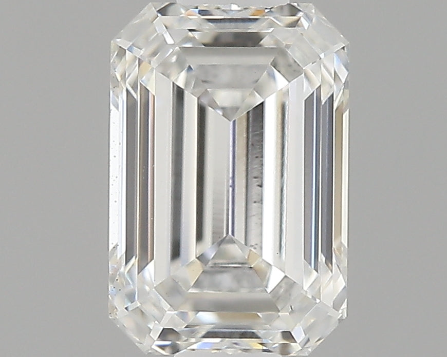 0.85 Carat Emerald Shaped Ideal Cut VS1 IGI Certified Lab Grown Diamond