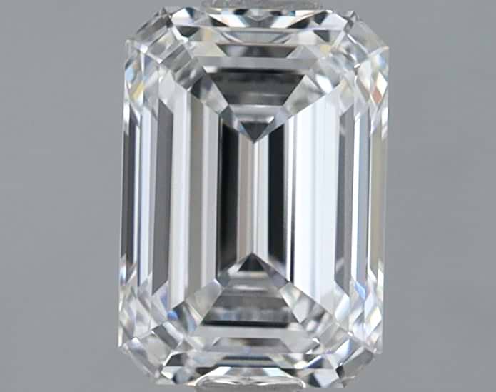 1.22 Carat Emerald Shaped Ideal Cut VS1 IGI Certified Lab Grown Diamond