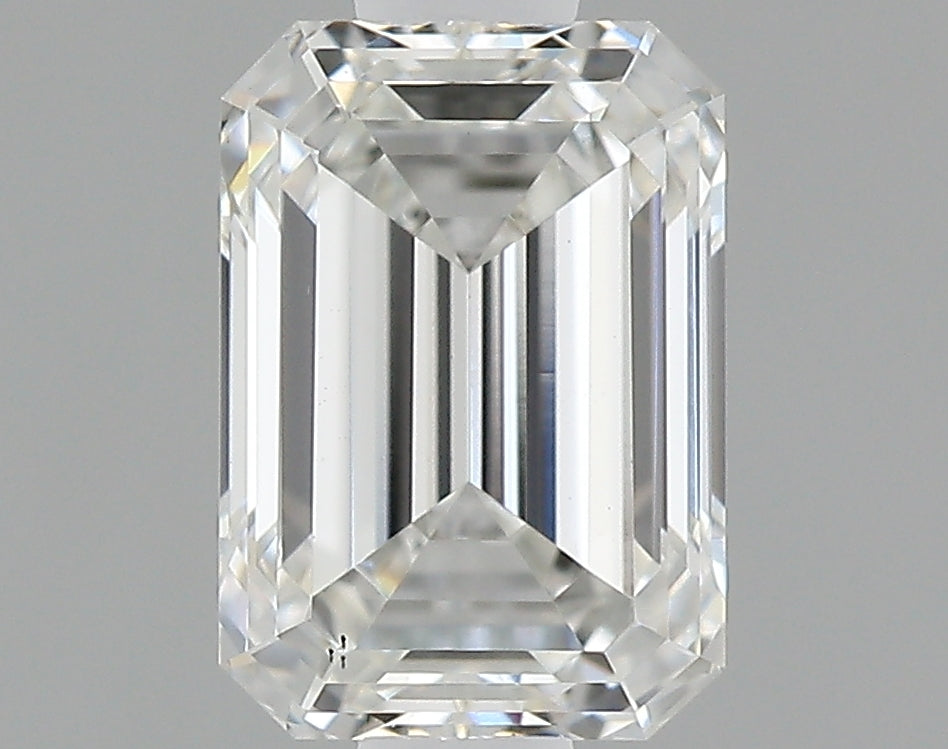 0.86 Carat Emerald Shaped Ideal Cut VS1 IGI Certified Lab Grown Diamond