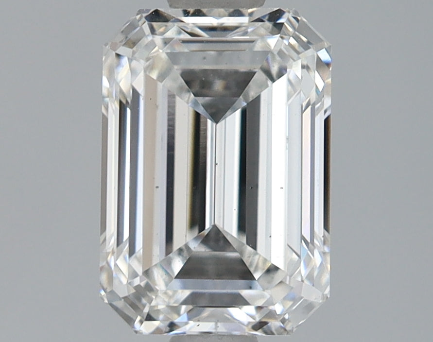 1.38 Carat Emerald Shaped Ideal Cut VS2 IGI Certified Lab Grown Diamond