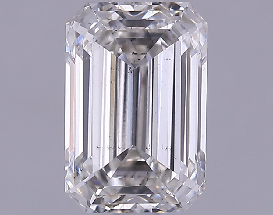 1.63 Carat Emerald Shaped Excellent Cut Si1 Igi Certified Lab Grown Diamond