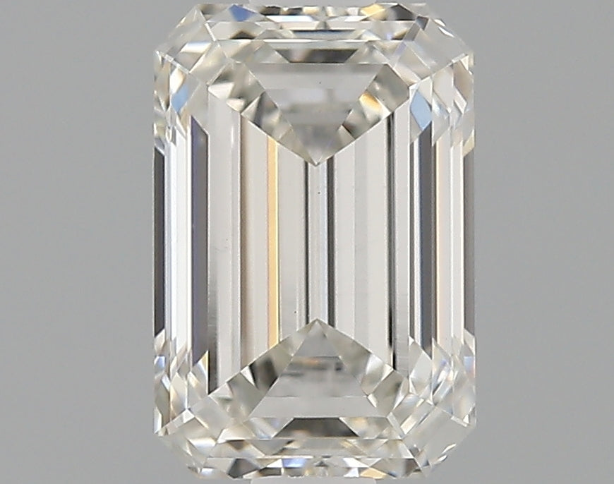 1.12 Carat Emerald Shaped Ideal Cut VVS2 IGI Certified Lab Grown Diamond