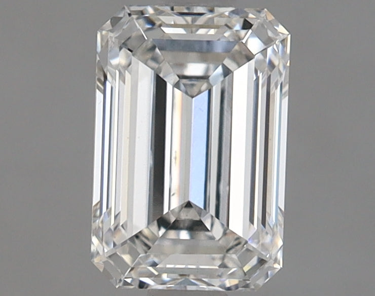 1.41 Carat Emerald Shaped Ideal Cut VS2 IGI Certified Lab Grown Diamond