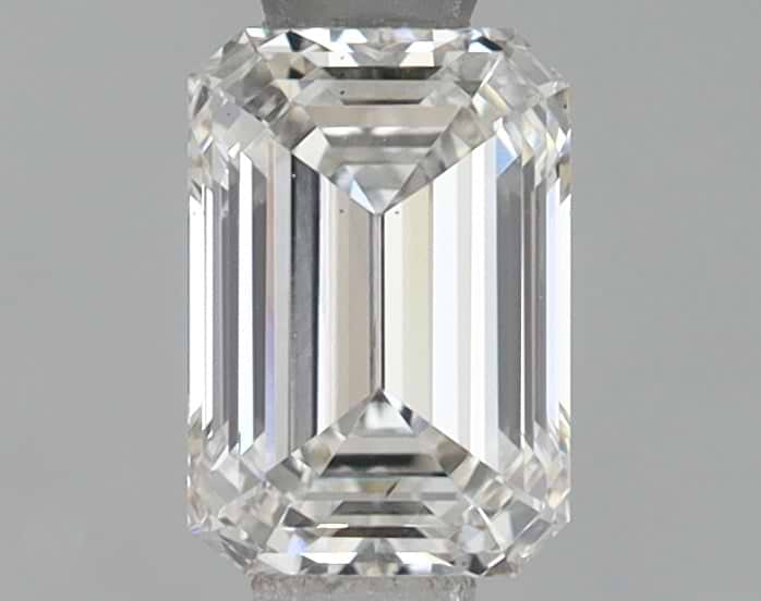 0.73 Carat Emerald Shaped Ideal Cut VS2 IGI Certified Lab Grown Diamond