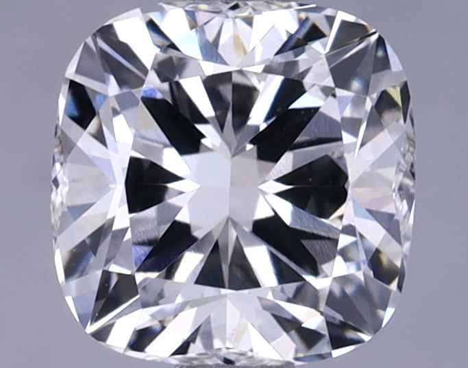 1.4 Carat Cushion Shaped Ideal Cut VVS2 IGI Certified Lab Grown Diamond