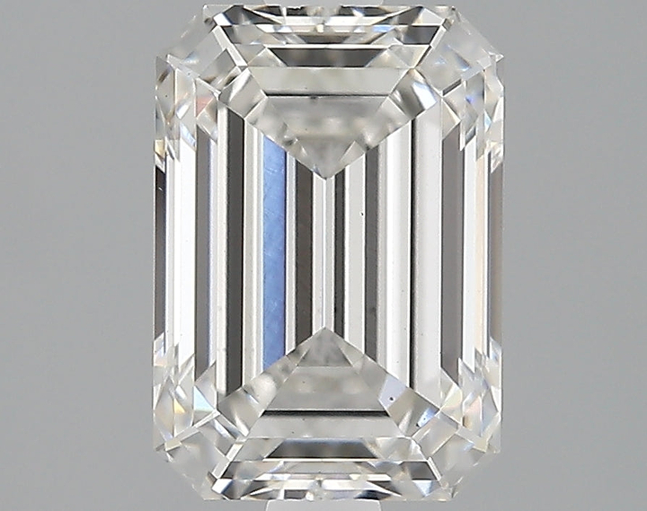 1.67 Carat Emerald Shaped Ideal Cut Vs1 Igi Certified Lab Grown Diamond