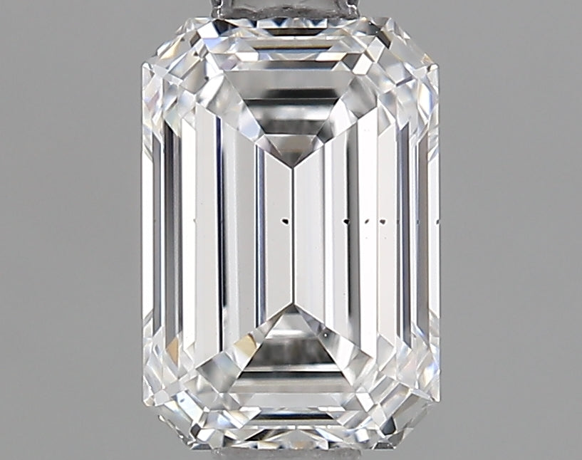 0.84 Carat Emerald Shaped Ideal Cut VS2 IGI Certified Lab Grown Diamond