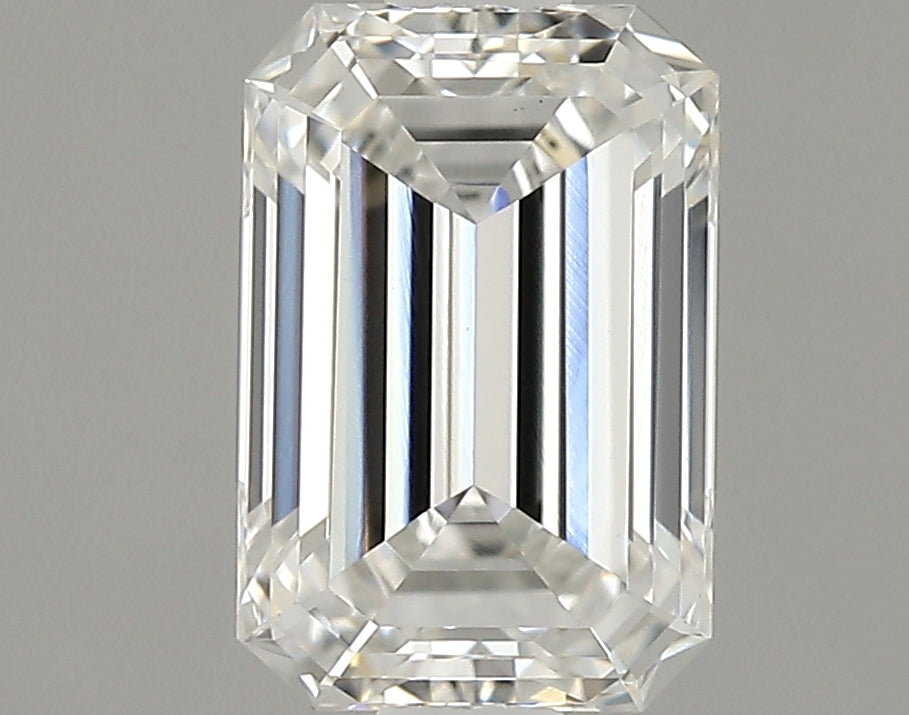 0.96 Carat Emerald Shaped Very Good Cut VVS2 IGI Certified Lab Grown Diamond