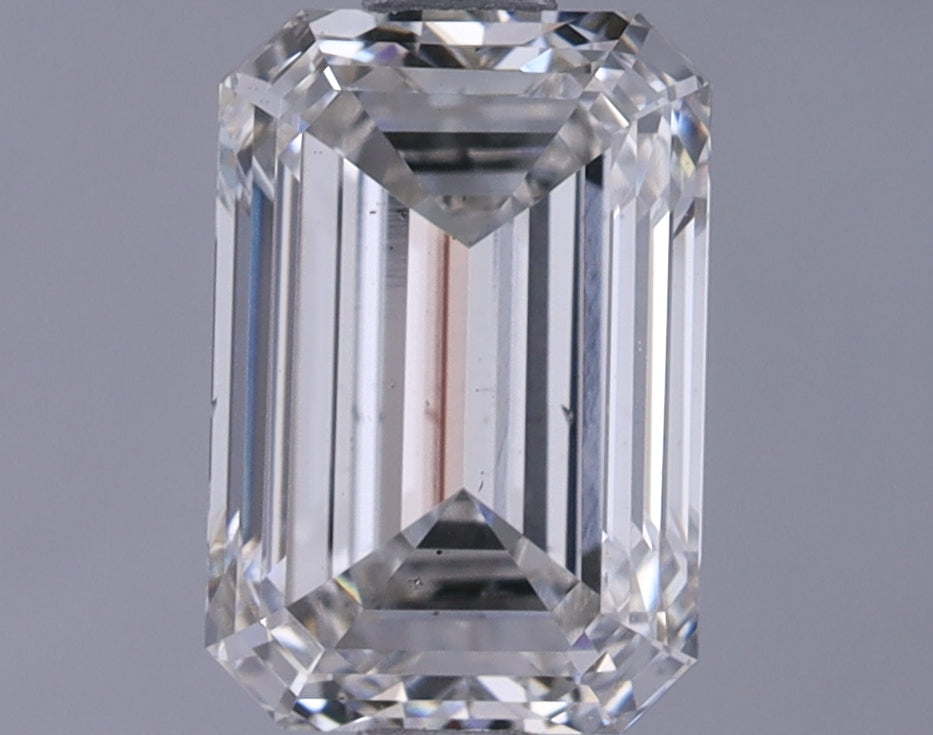 1.76 Carat Emerald Shaped Ideal Cut VS2 IGI Certified Lab Grown Diamond