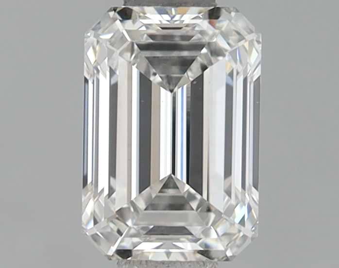 0.81 Carat Emerald Shaped Ideal Cut VS1 IGI Certified Lab Grown Diamond