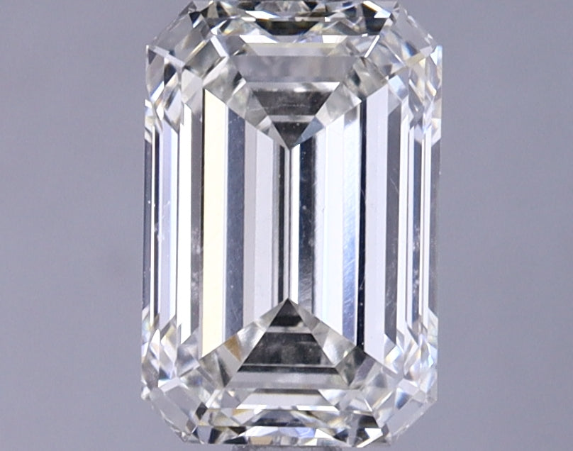 1.83 Carat Emerald Shaped Excellent Cut VVS2 IGI Certified Lab Grown Diamond