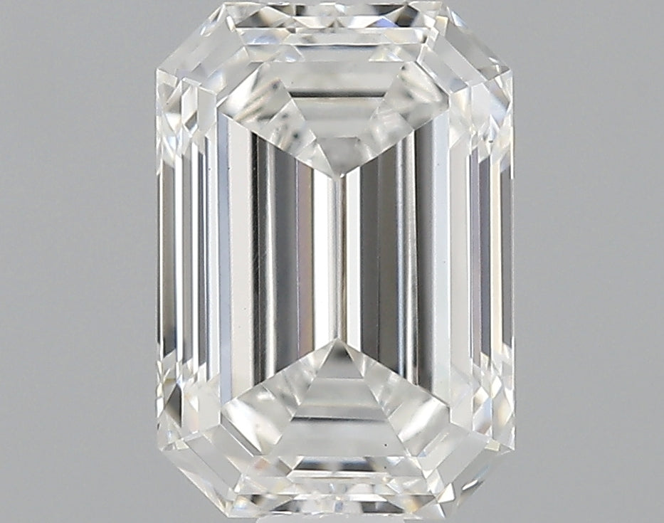 0.86 Carat Emerald Shaped Ideal Cut VS1 IGI Certified Lab Grown Diamond