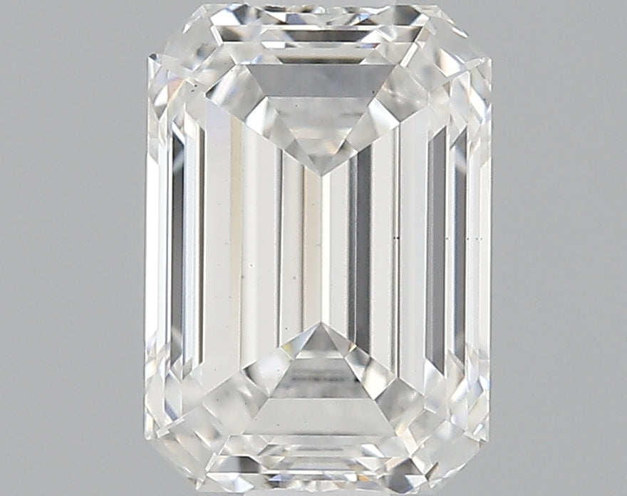 0.84 Carat Emerald Shaped Ideal Cut VS1 IGI Certified Lab Grown Diamond