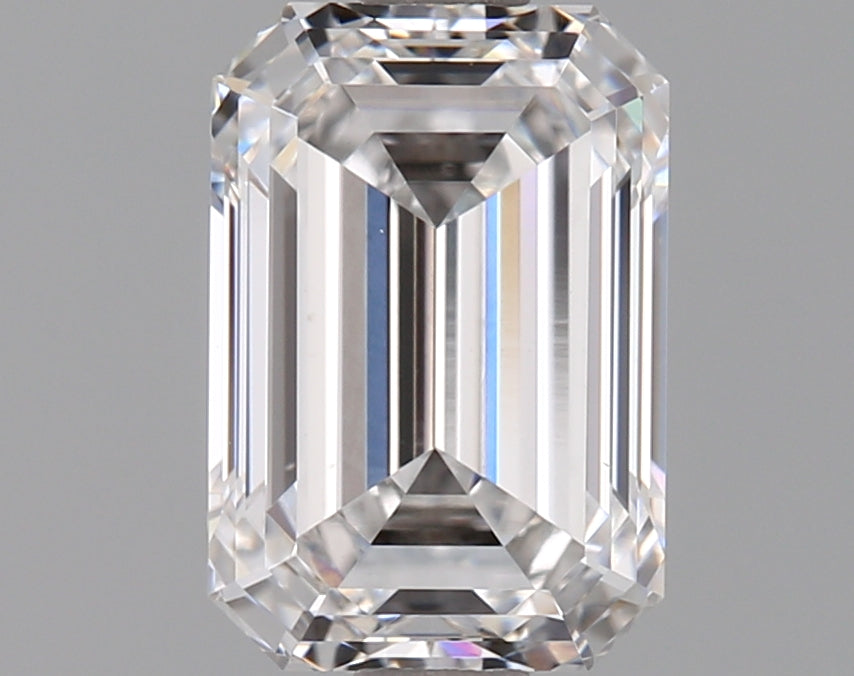 1.44 Carat Emerald Shaped Ideal Cut Vs1 Igi Certified Lab Grown Diamond