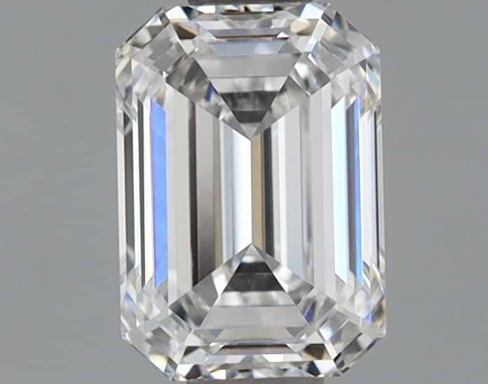 0.72 Carat Emerald Shaped Ideal Cut VS1 IGI Certified Lab Grown Diamond