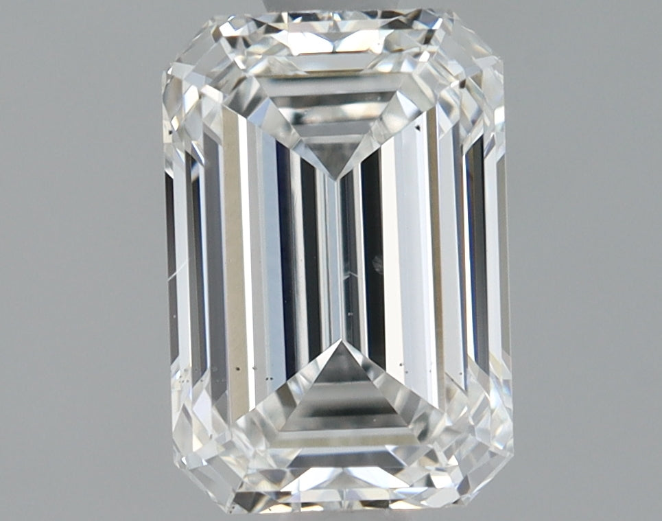 1.17 Carat Emerald Shaped Ideal Cut VS2 IGI Certified Lab Grown Diamond