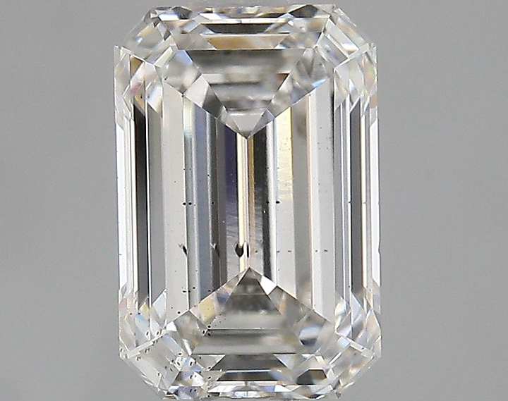 1.44 Carat Emerald Shaped Excellent Cut Si1 Igi Certified Lab Grown Diamond