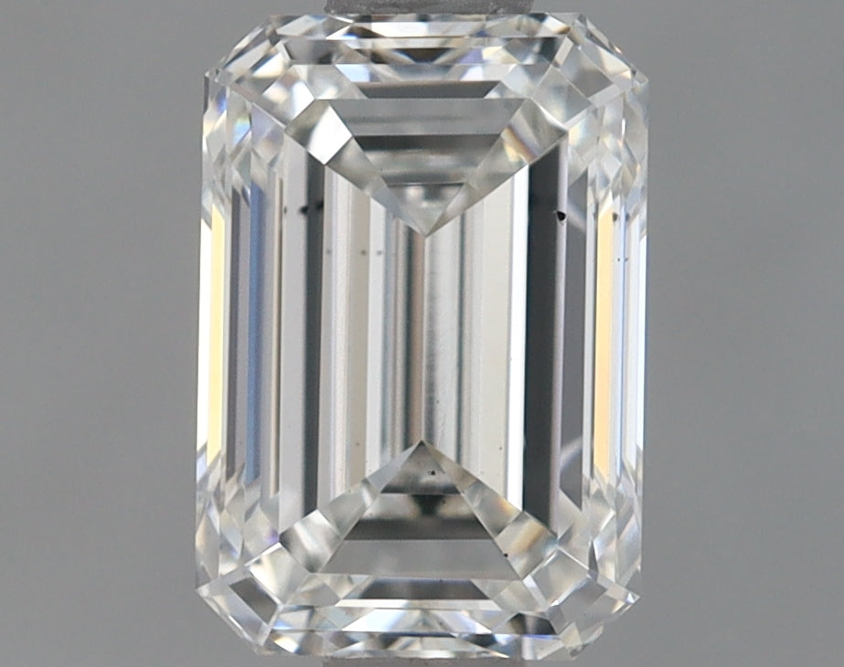 1.15 Carat Emerald Shaped Ideal Cut VS2 IGI Certified Lab Grown Diamond