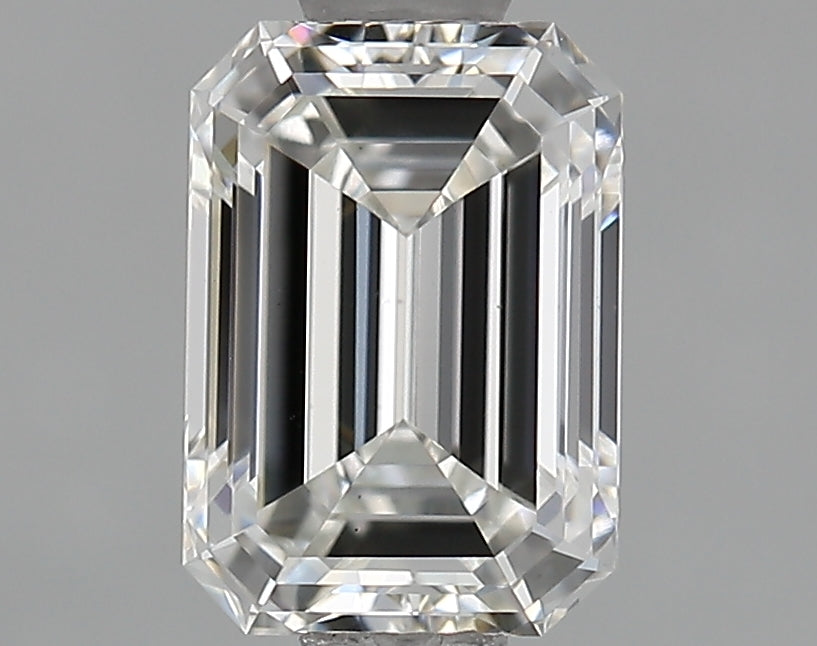 0.86 Carat Emerald Shaped Ideal Cut VS1 IGI Certified Lab Grown Diamond