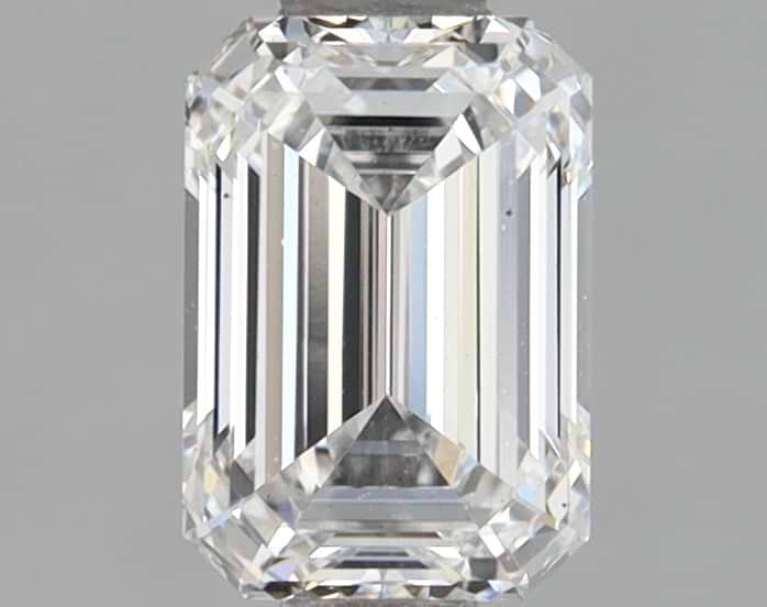 0.85 Carat Emerald Shaped Ideal Cut VS1 IGI Certified Lab Grown Diamond