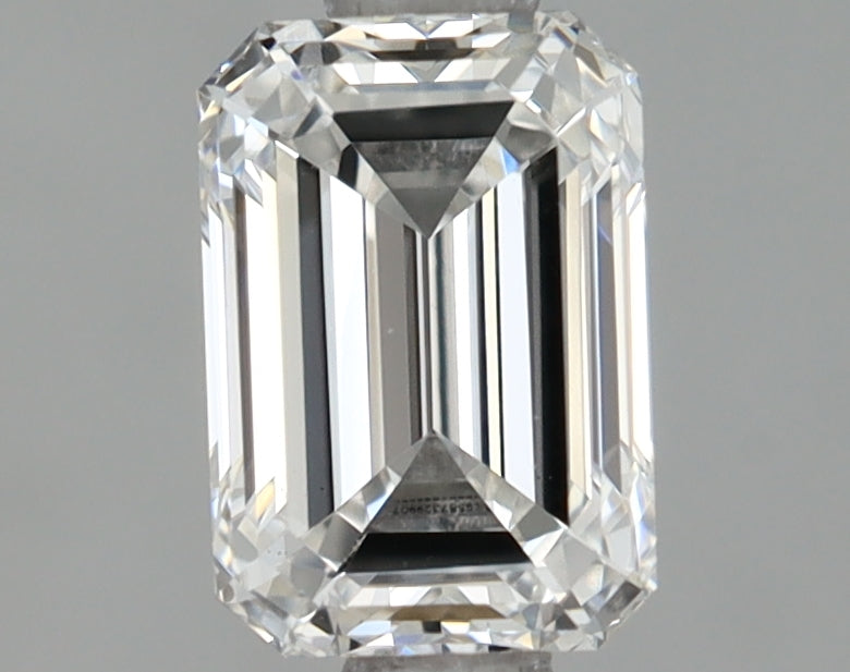 0.83 Carat Emerald Shaped Ideal Cut VS1 IGI Certified Lab Grown Diamond