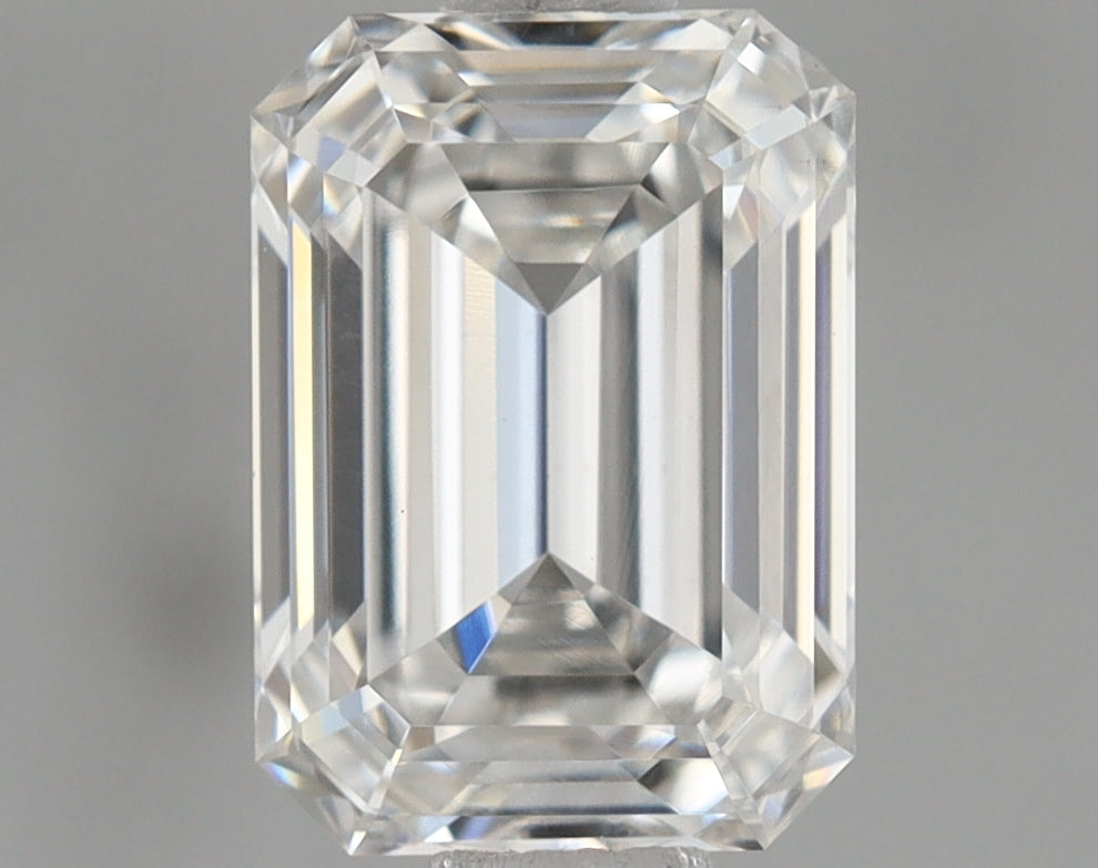 0.96 Carat Emerald Shaped Very Good Cut VVS2 IGI Certified Lab Grown Diamond