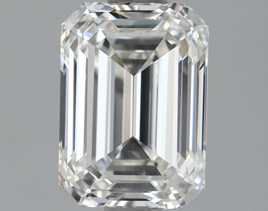 1.3 Carat Emerald Shaped Ideal Cut VS1 IGI Certified Lab Grown Diamond