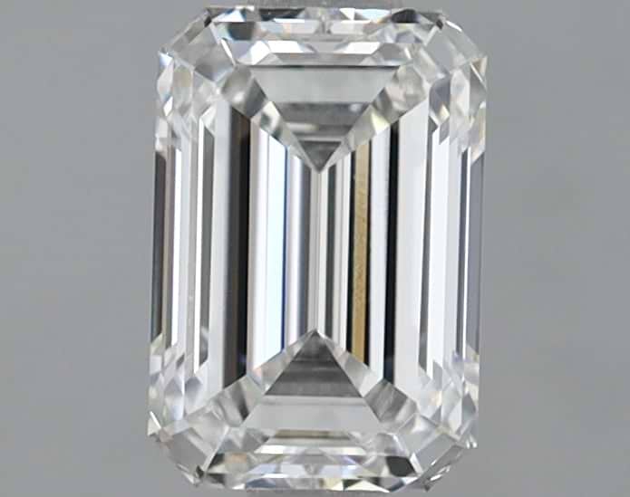 1.18 Carat Emerald Shaped Ideal Cut VVS2 IGI Certified Lab Grown Diamond