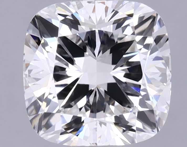 1.59 Carat Cushion Shaped Ideal Cut VVS2 IGI Certified Lab Grown Diamond