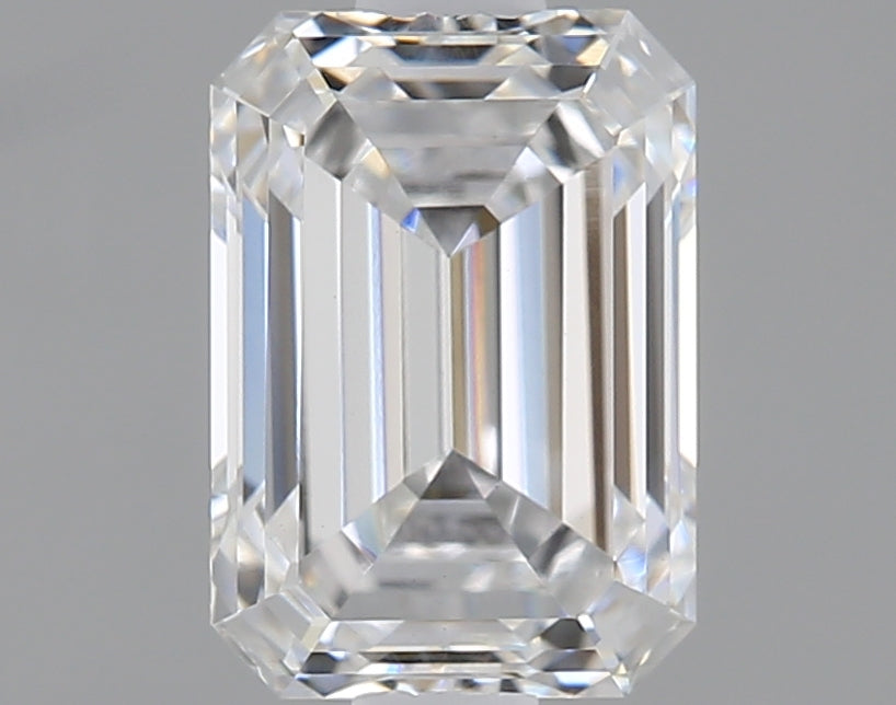 1.22 Carat Emerald Shaped Ideal Cut VVS2 IGI Certified Lab Grown Diamond