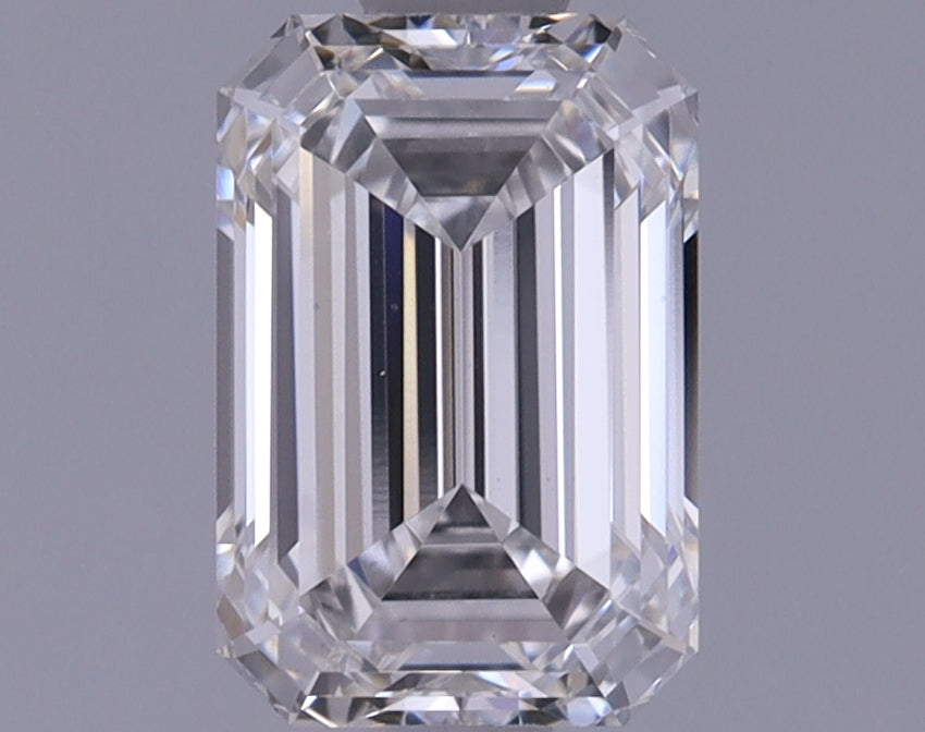1.1 Carat Emerald Shaped Ideal Cut VVS2 IGI Certified Lab Grown Diamond