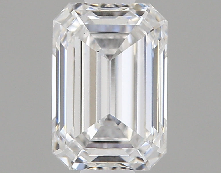 0.74 Carat Emerald Shaped Ideal Cut VS1 IGI Certified Lab Grown Diamond